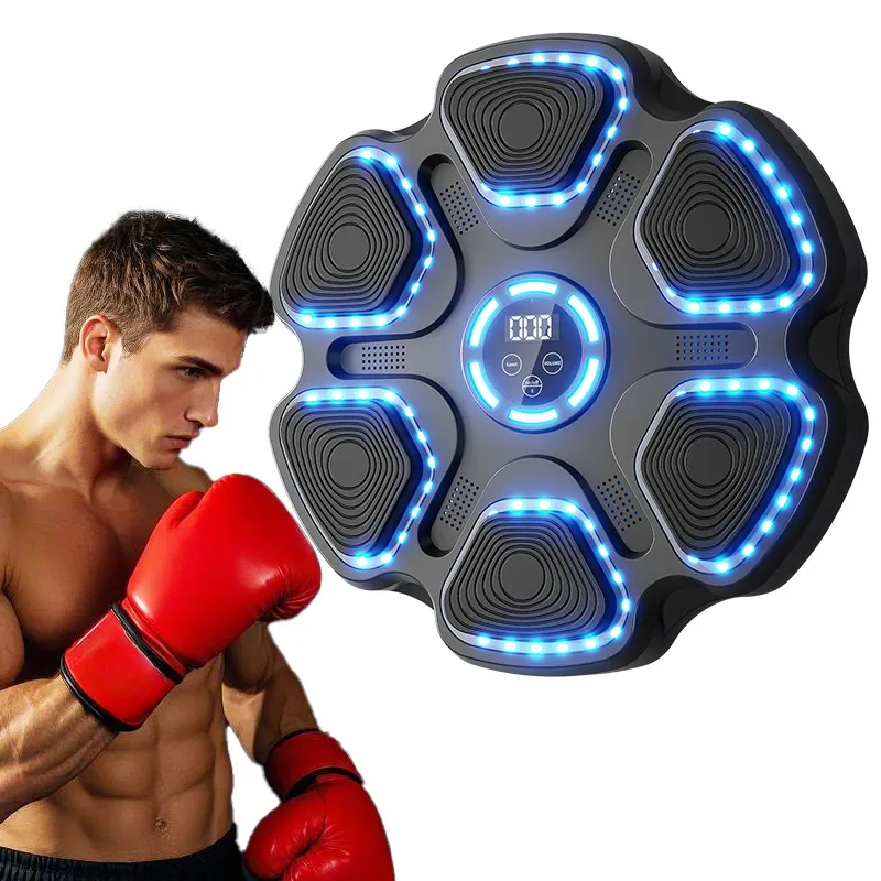 🎁 50% OFF! 💡Musical boxing machine, comes with boxing gloves