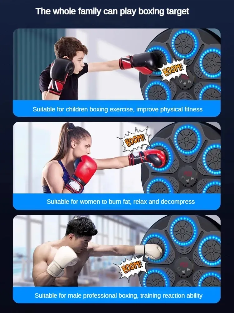 🎁 50% OFF! 💡Musical boxing machine, comes with boxing gloves