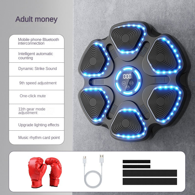 🎁 50% OFF! 💡Musical boxing machine, comes with boxing gloves